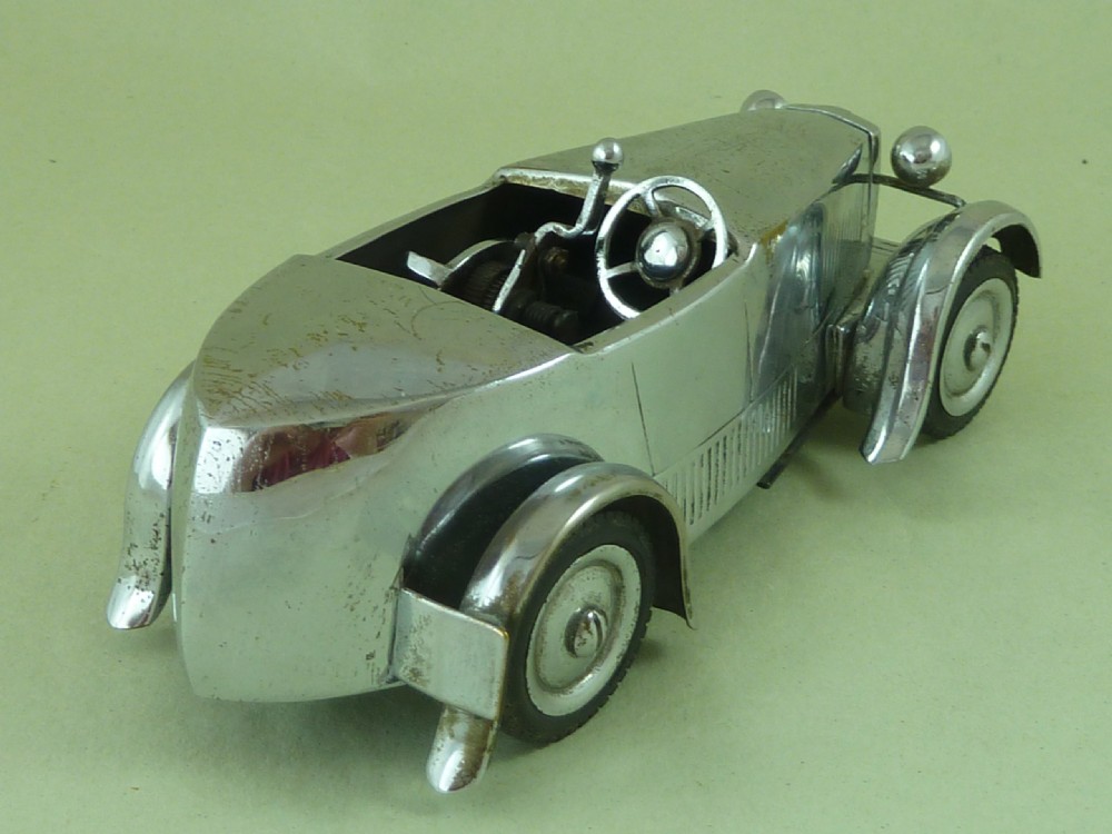 Dunhill Bolide MG M Type Sports Car Table Cigarette Lighter Novelty View V