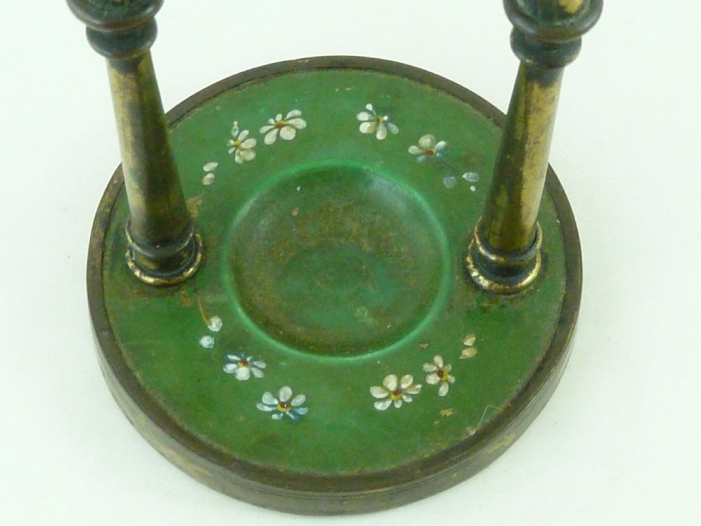 Brass Toleware Arch Pocket Watch Stand Holder View IV
