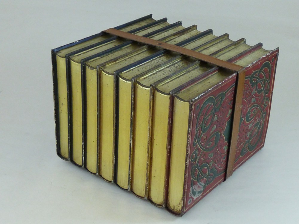 Huntley & Palmer Books Biscuit Tin Sir Walter Scott Waverley View VII