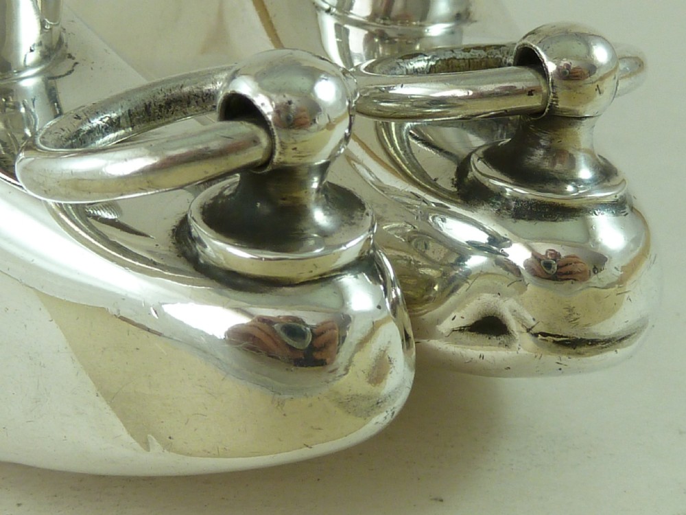 Silver Plate Shoe Heaters Warmers Smiths Patent Vernu View VIII