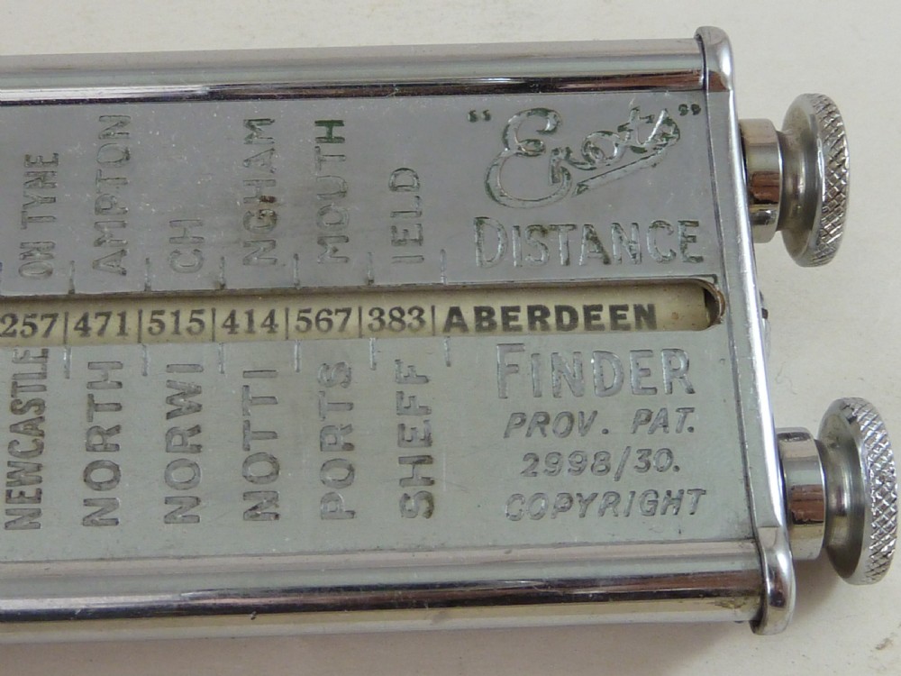 Enots Distance Finder Motoring Driving Calculator Ruler View VII