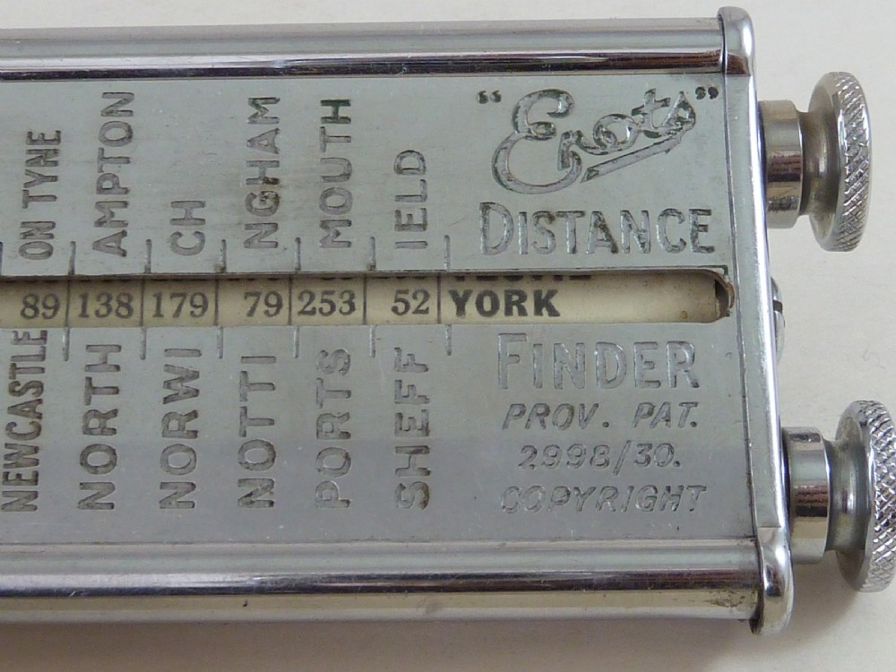 Enots Distance Finder Motoring Driving Calculator Ruler View VIII