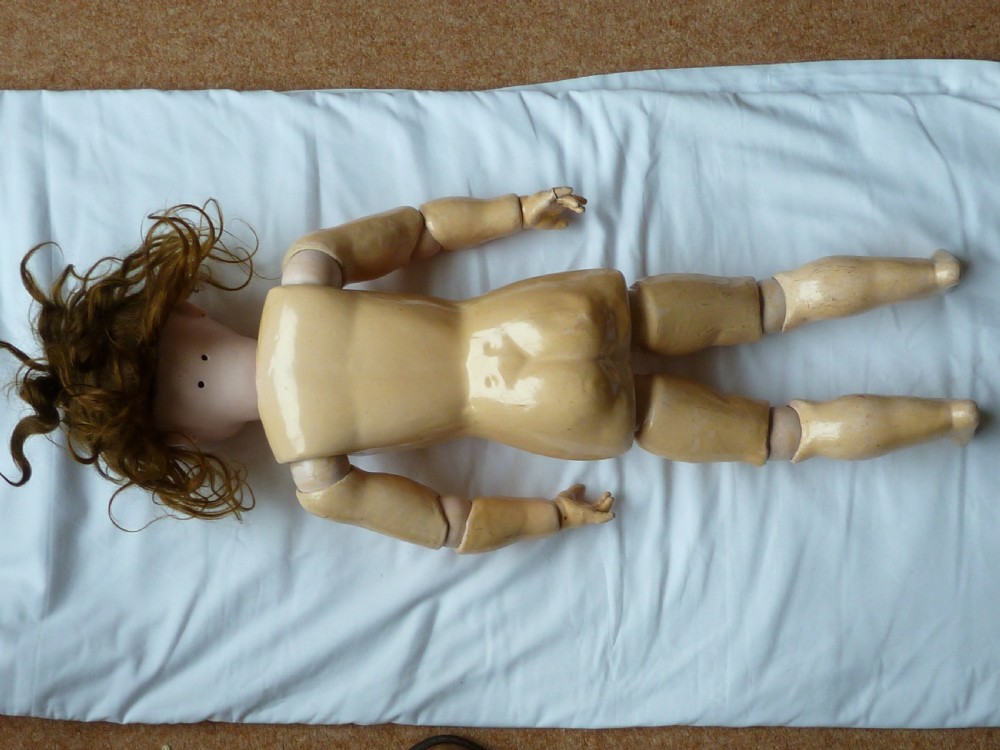 Large Kammer & Reinhardt Simon Halbig German Bisque Doll Star 70 Sleep Eyes View XIII