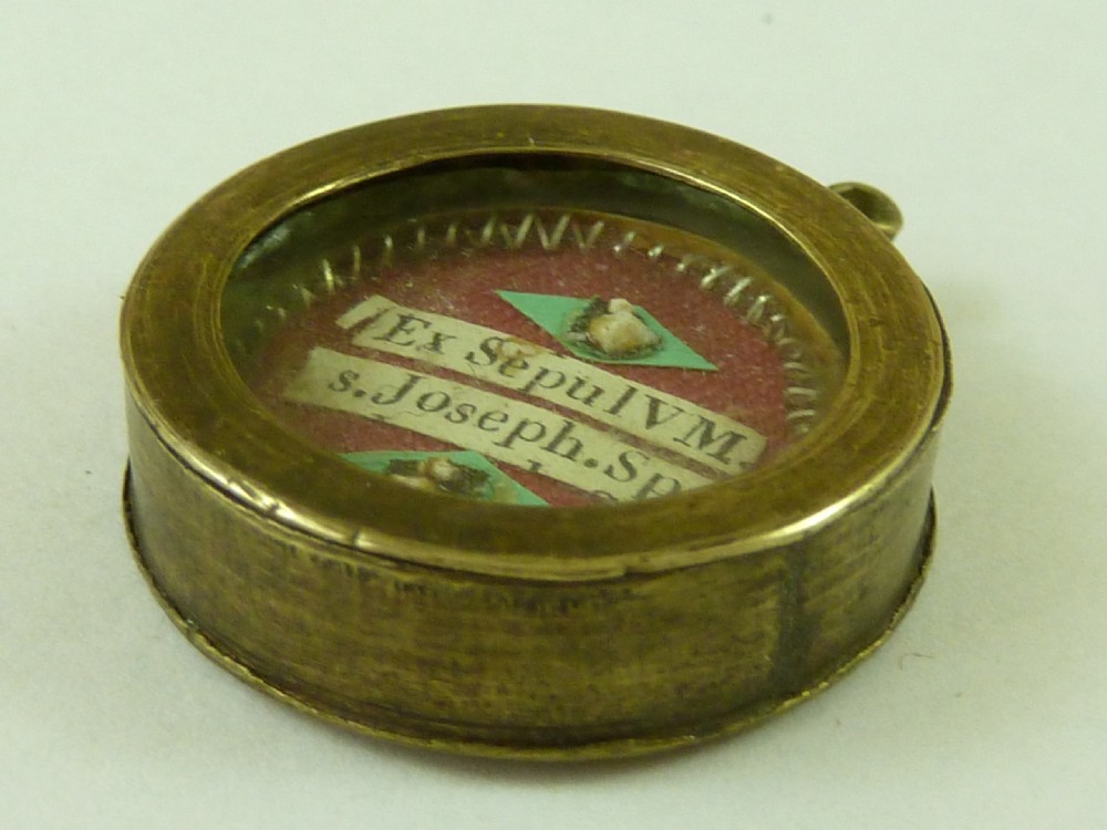 Sacred Catholic Reliquary Theca Holy Relic Faith Six View VIII