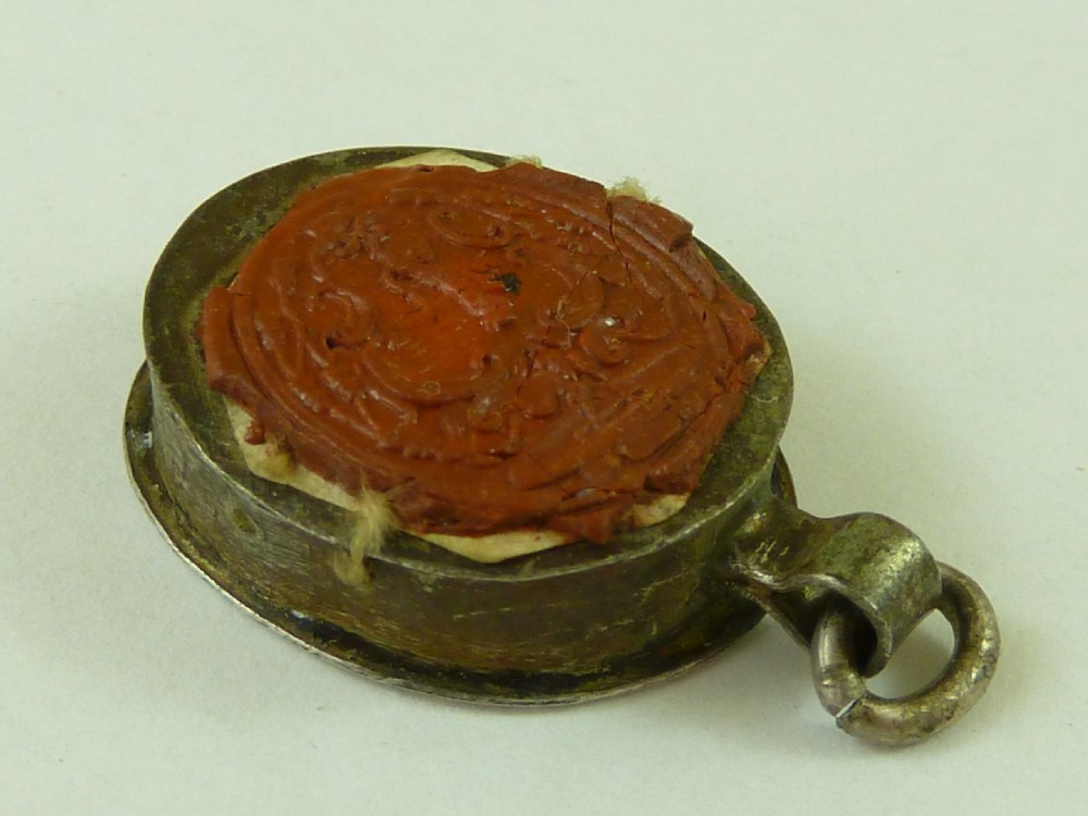 Sacred Catholic Reliquary Theca Holy Relic Faith Six View XVII