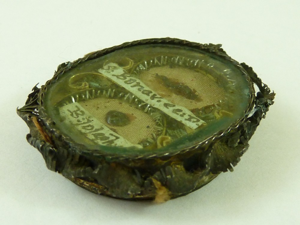 Sacred Catholic Reliquary Theca Holy Relic Faith Six View XIX