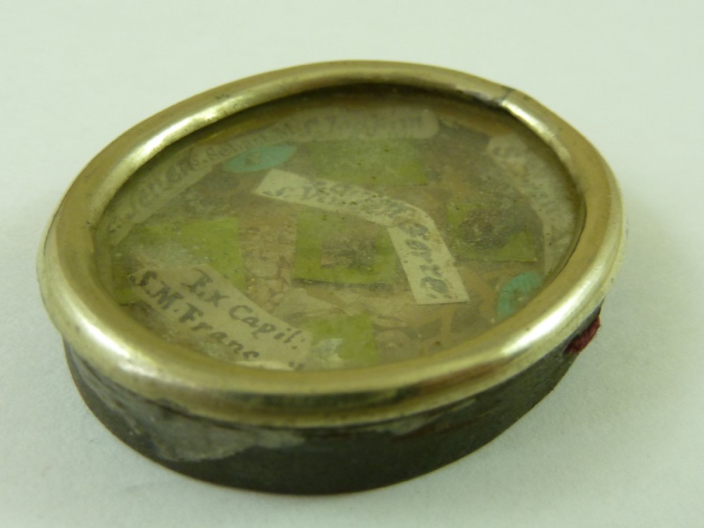 Sacred Catholic Reliquary Theca Holy Relic Faith Six View XXVIII