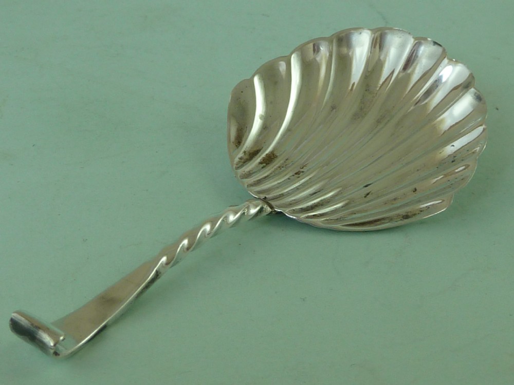 Sterling Silver Tea Caddy Fitted Caddy Spoon Hallmarked 1912 George Unite View X