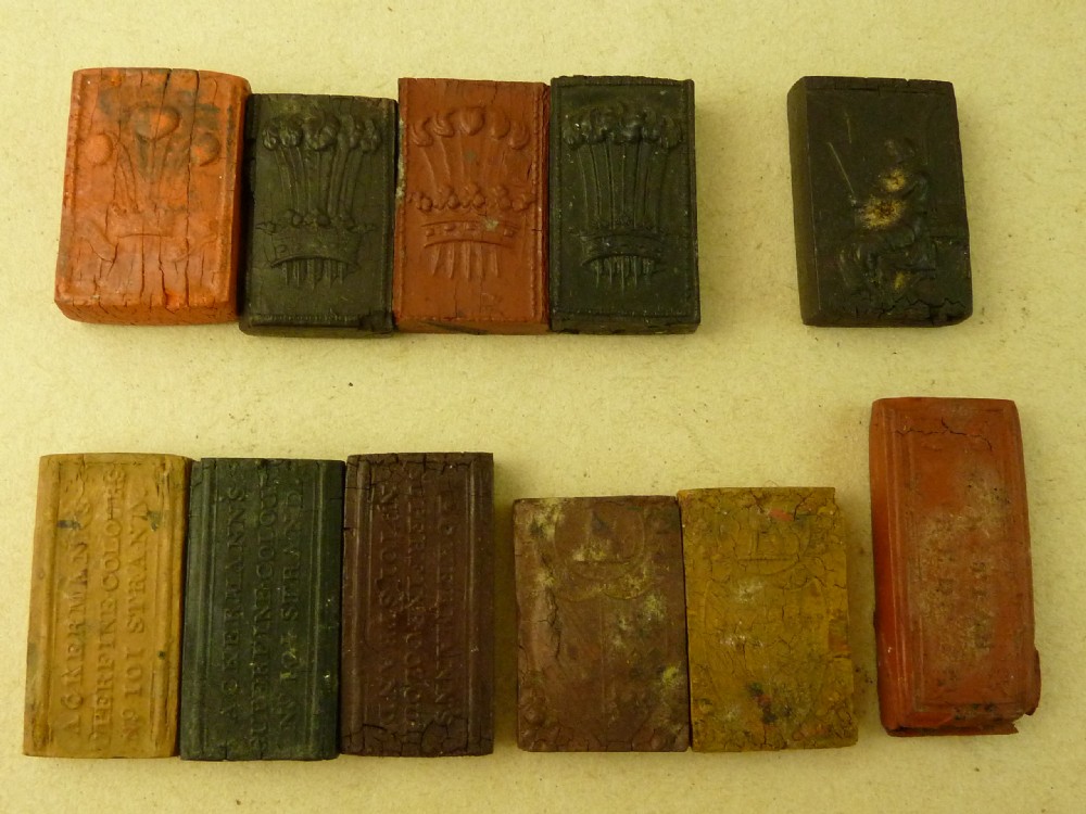 Watercolour Paint Box Mahogany Inlay Newman's Ackerman's Reeves Antique View IV