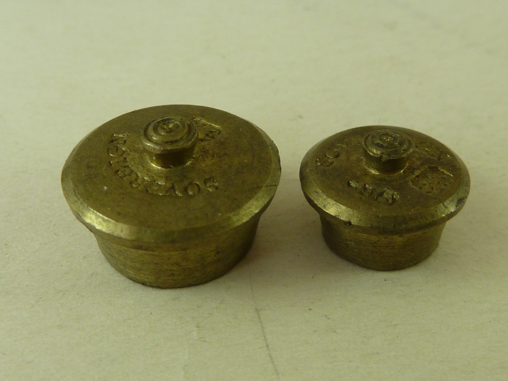 Callingwood Ward Folding Case English Guinea Sovereign Coin Balance Scales View VII
