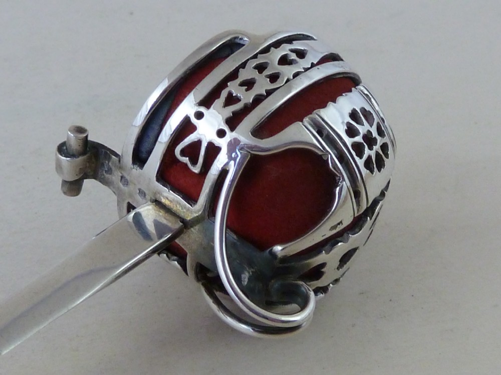 Scottish Broad Sword Basket Hilt Desk Ornament Letter Opener Edinburgh 1919 View VII