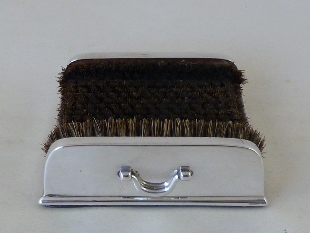 1904 Mordan Silver Pen Nib Wipe Boot Brush Scraper Sterling Hallmarked View III