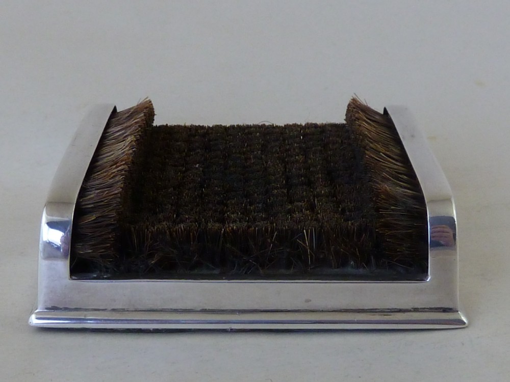 1904 Mordan Silver Pen Nib Wipe Boot Brush Scraper Sterling Hallmarked View V