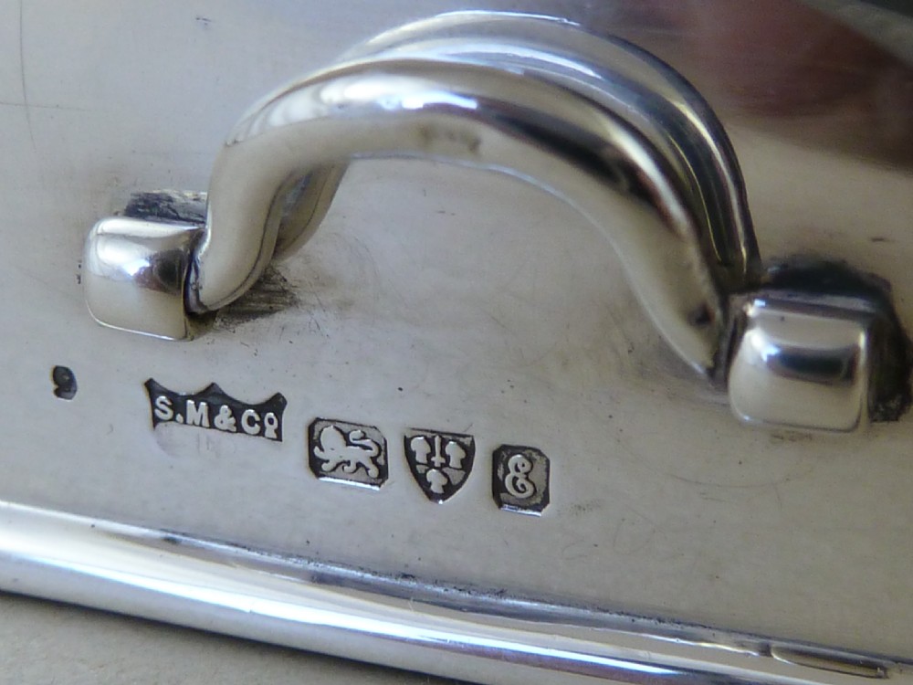 1904 Mordan Silver Pen Nib Wipe Boot Brush Scraper Sterling Hallmarked View VI