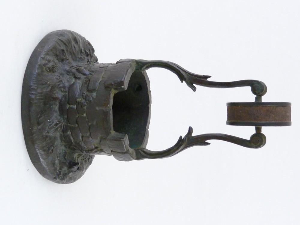 Victorian Brass Well Head Match Striker Table Vesta Go To Bed View II