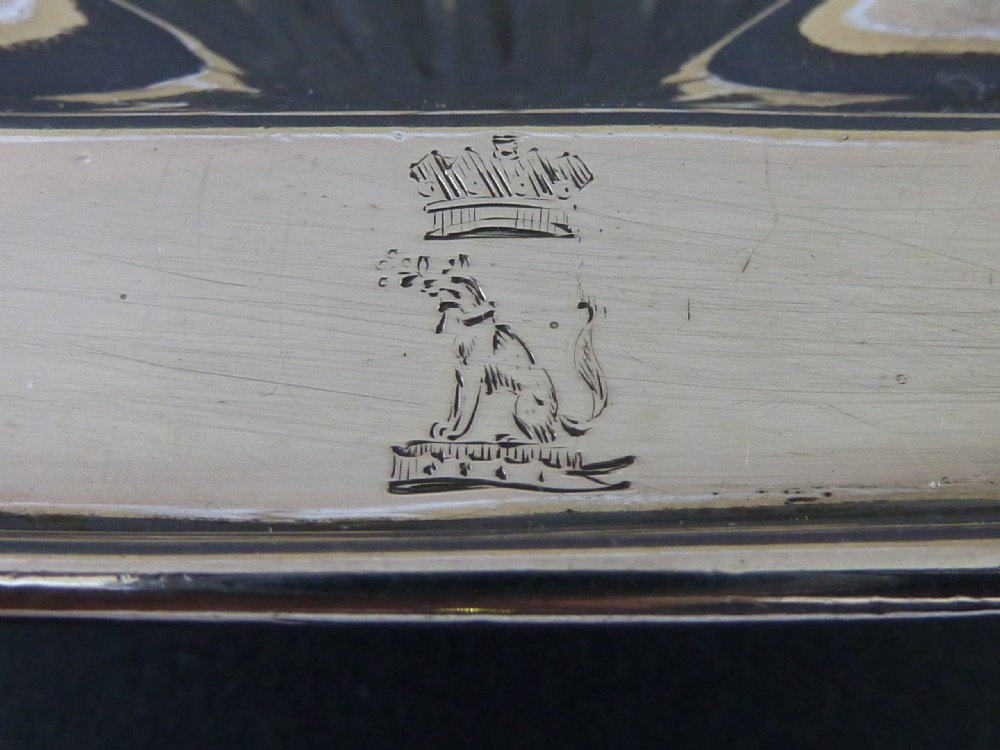 Georgian Butter Shell 1809 English Sterling Silver Scallop Dish View II
