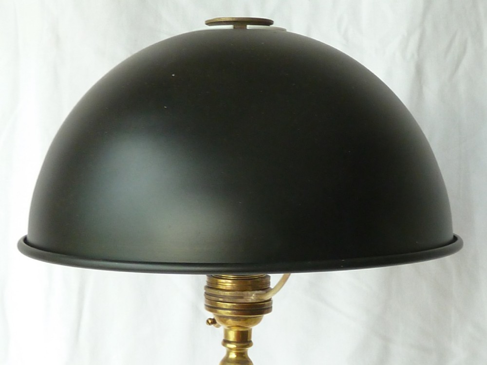 Brass Adjustable Table Lamp Arts and Crafts Desk Student Vintage View VIII