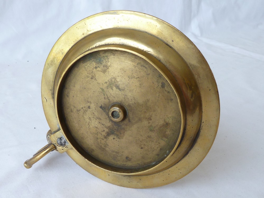 Regency Adjustable Brass Chamberstick Table Lamp Candlestick Empire View V