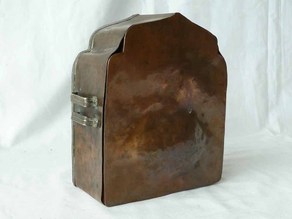 Large Buddhist Silver Shrine Dragons Prayer Box Gau Ghau Amulet Tibet Buddha View IV