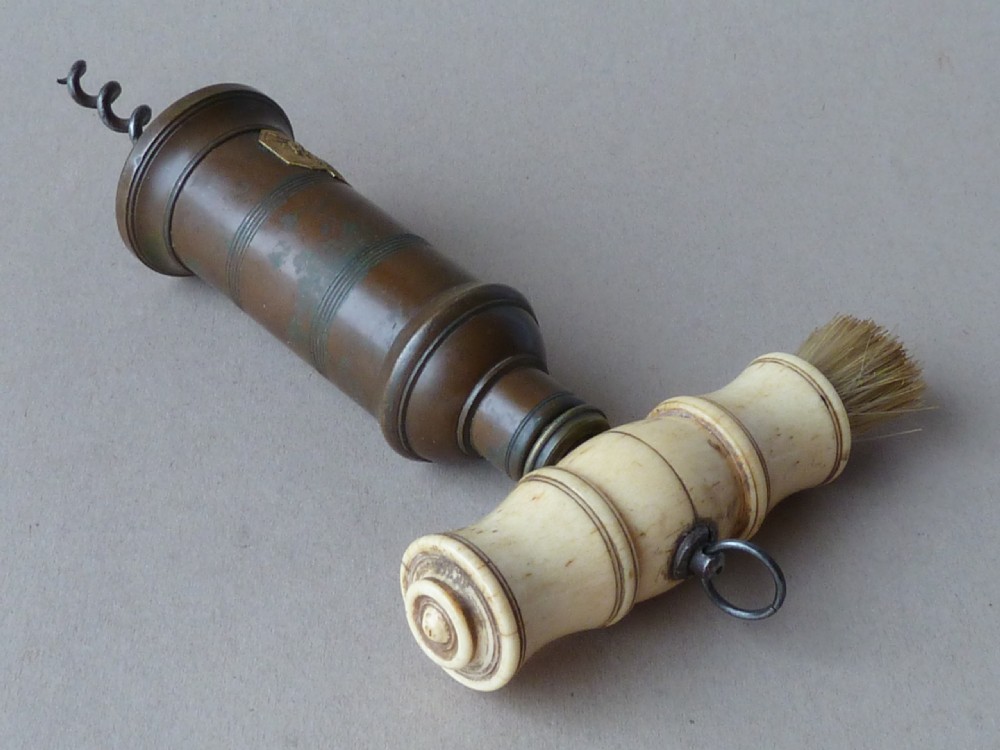 English Patent Thomason Dowler Corkscrew Bronze Bone View III