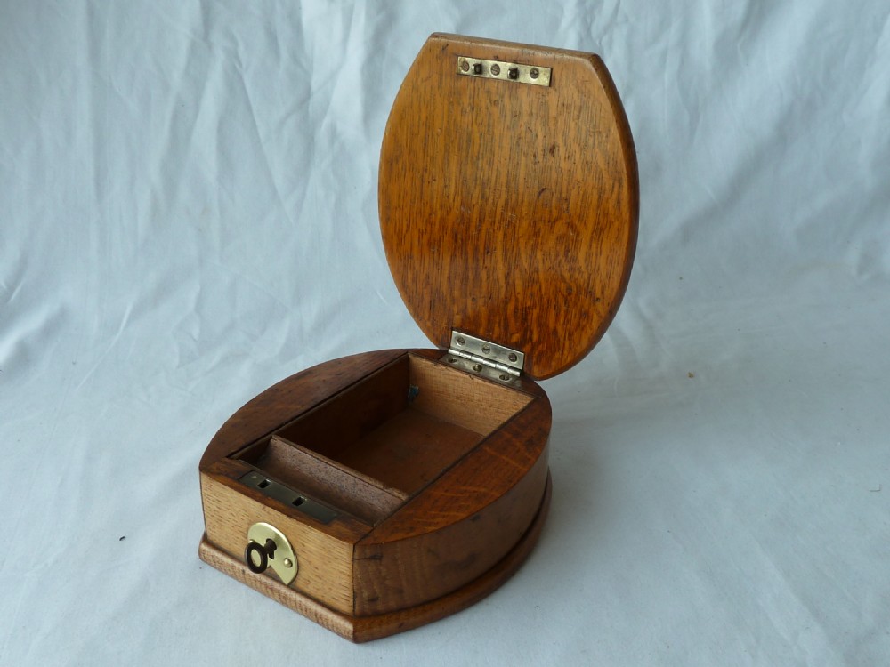 Horse Shoe Playing Cards Box Cribbage Board Crib Brass Oak Victorian View V