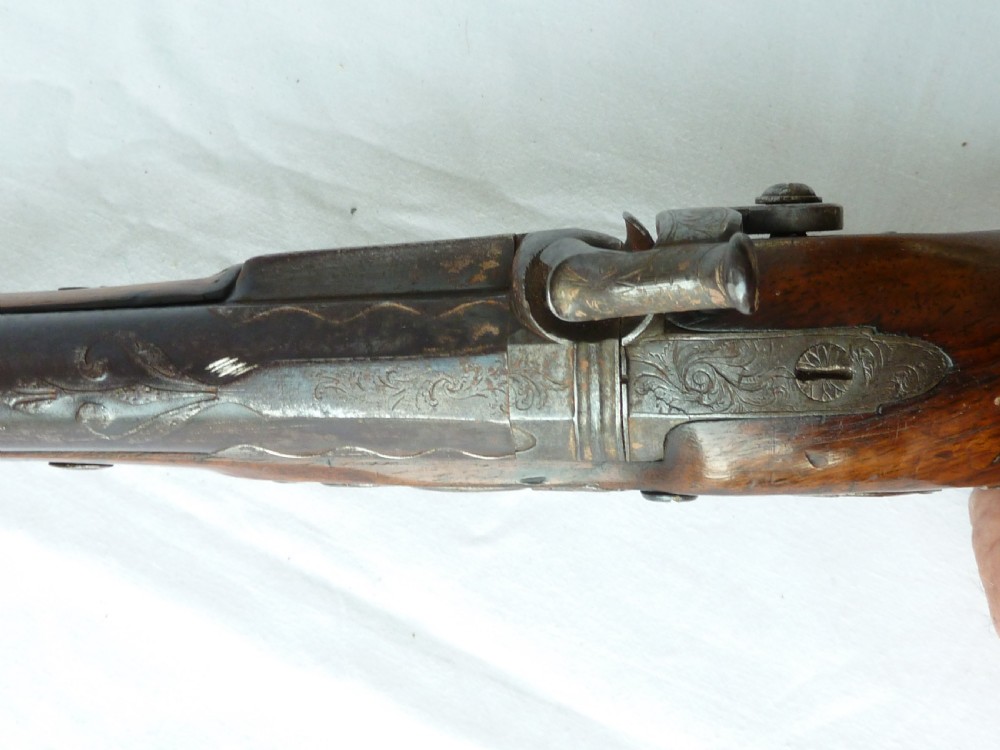 Robert Ancell Perth Musketoon Carbine Percussion Coaching Shot Gun View IV