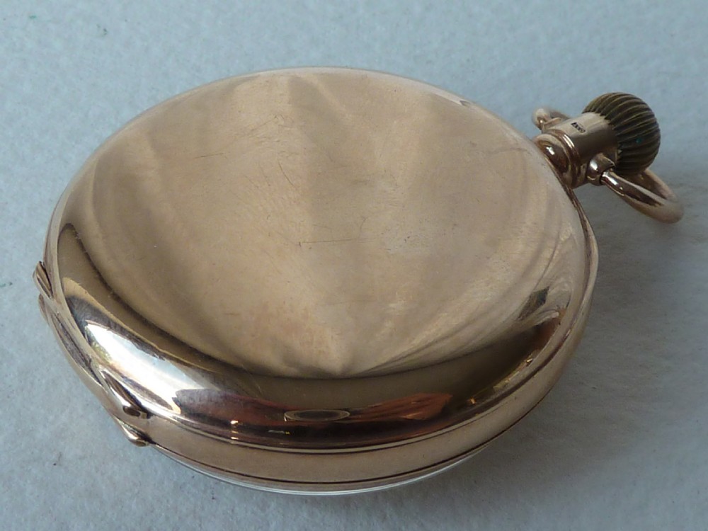 Waltham Pocket Watch Grade P S Bartlett 16s Model 1908 9K Solid Gold 1926 View VIII