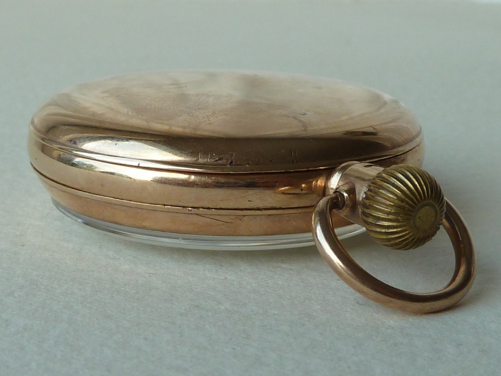 Waltham Pocket Watch Grade P S Bartlett 16s Model 1908 9K Solid Gold 1926 View X