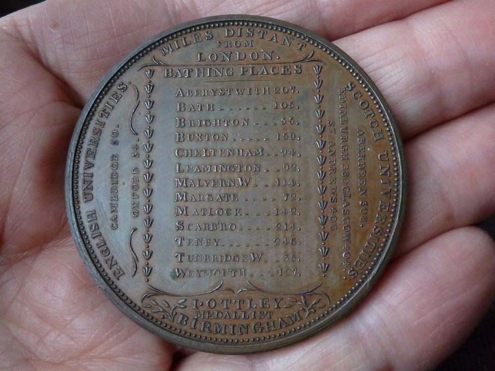John I Ottley Bronze Medal Pair Chronology Reigns England Distance To London Calculator View VI