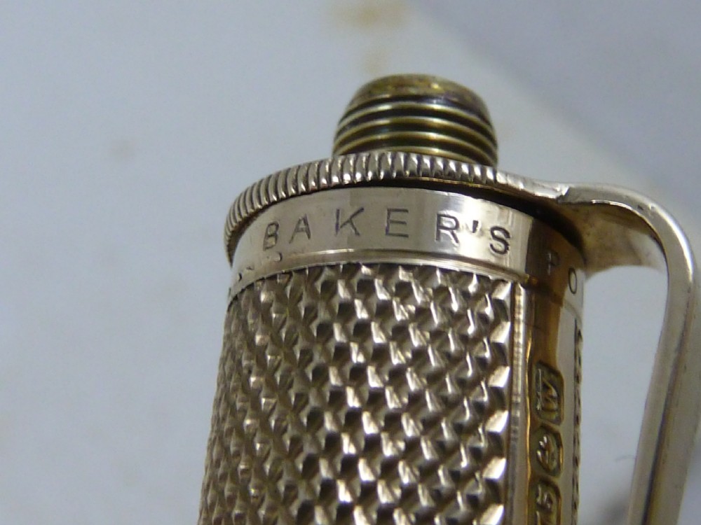 Large Bakers Pointer Solid Gold Propelling Pencil  View IV