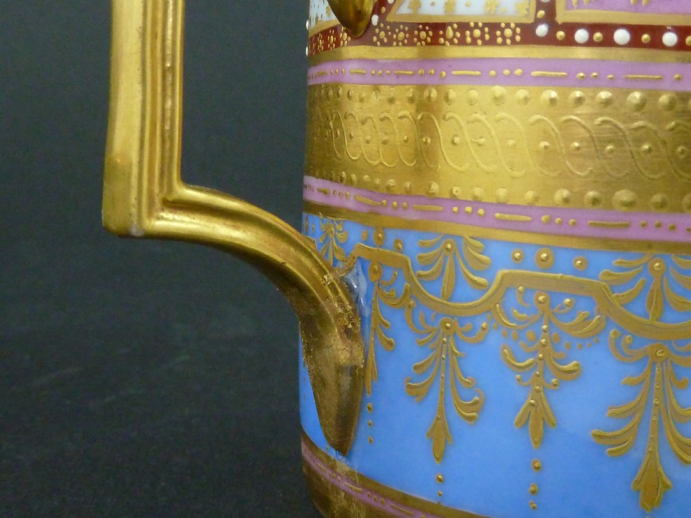 Royal Vienna Porcelain Cabinet Cup & Saucer View VI