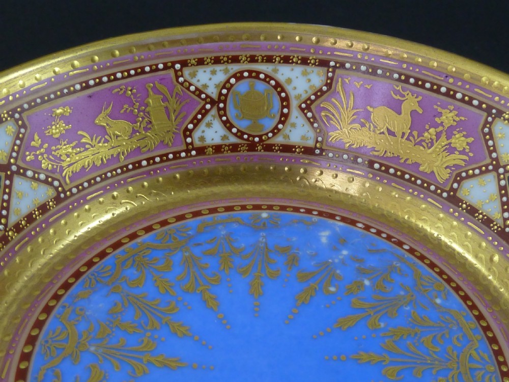 Royal Vienna Porcelain Cabinet Cup & Saucer View VIII
