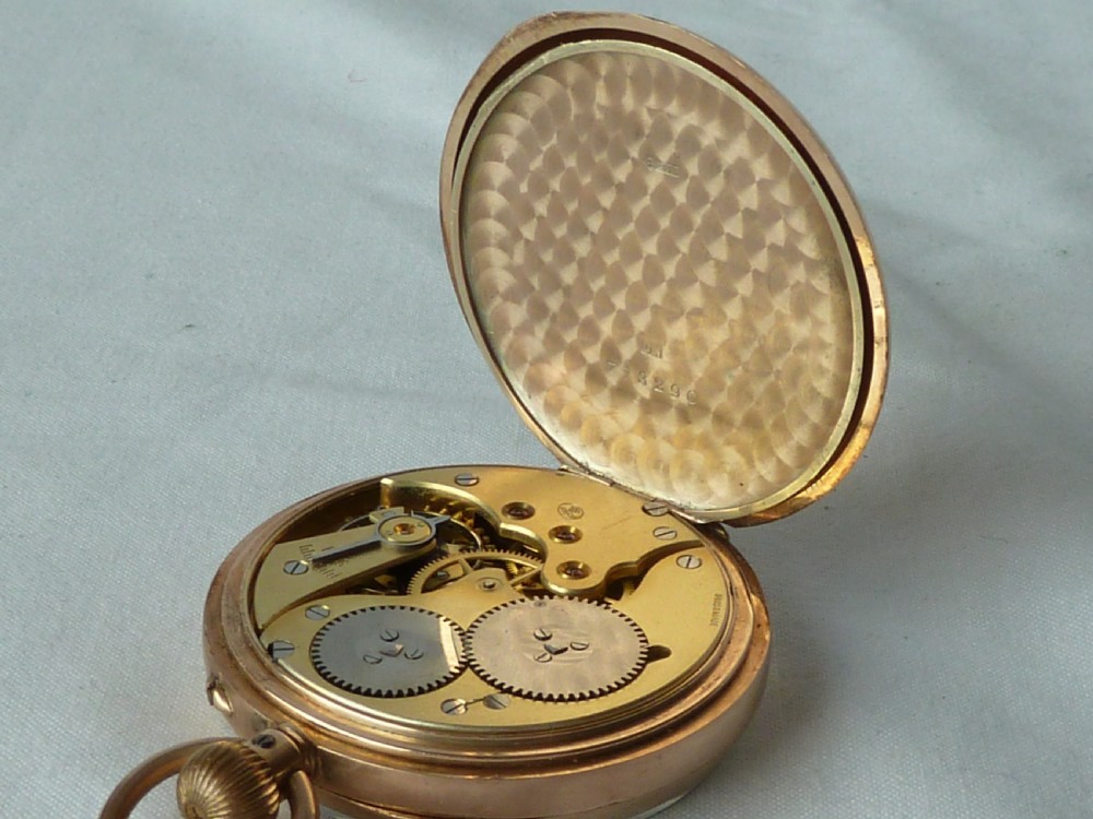 Charles Nicolet S&Co Peerless Cal 52 9ct Gold Pocket Watch Stauffer IWC  View V