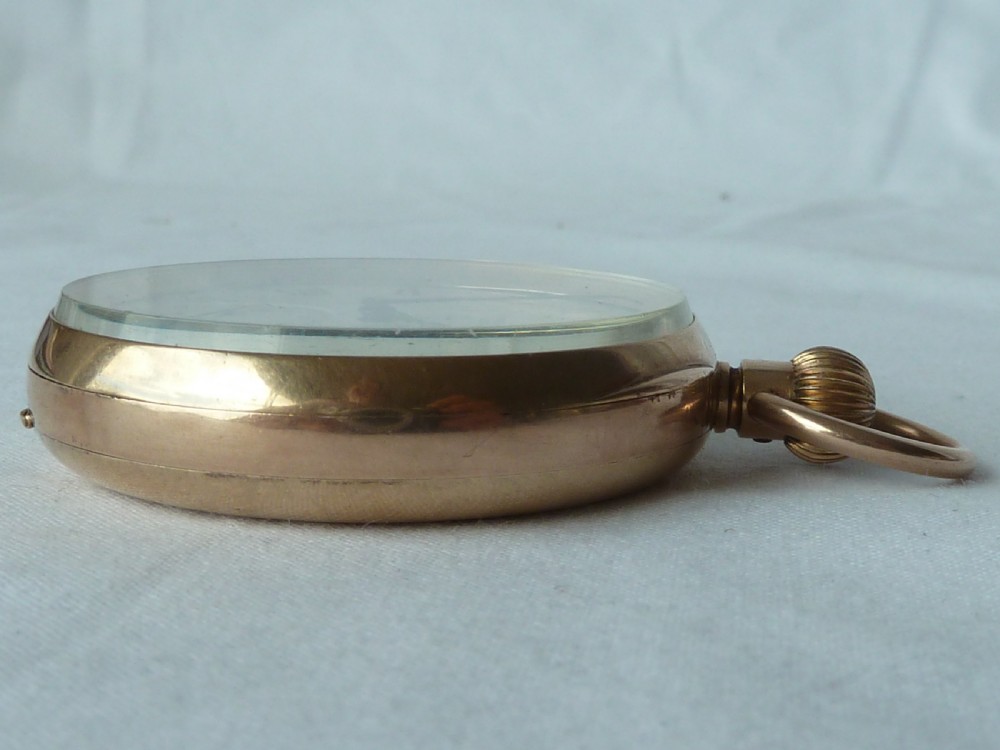 Charles Nicolet S&Co Peerless Cal 52 9ct Gold Pocket Watch Stauffer IWC  View VII