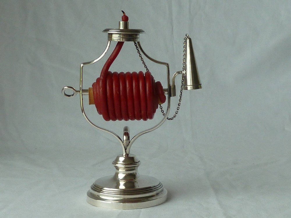 Silver Plate Wax Jack Taper Holder Seal Sealing Mappin & Webb