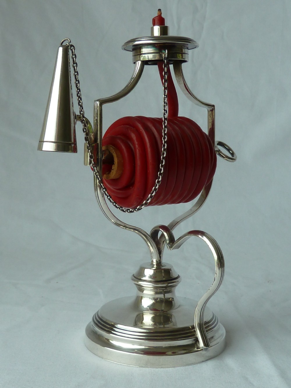 Silver Plate Wax Jack Taper Holder Seal Sealing Mappin & Webb View IV