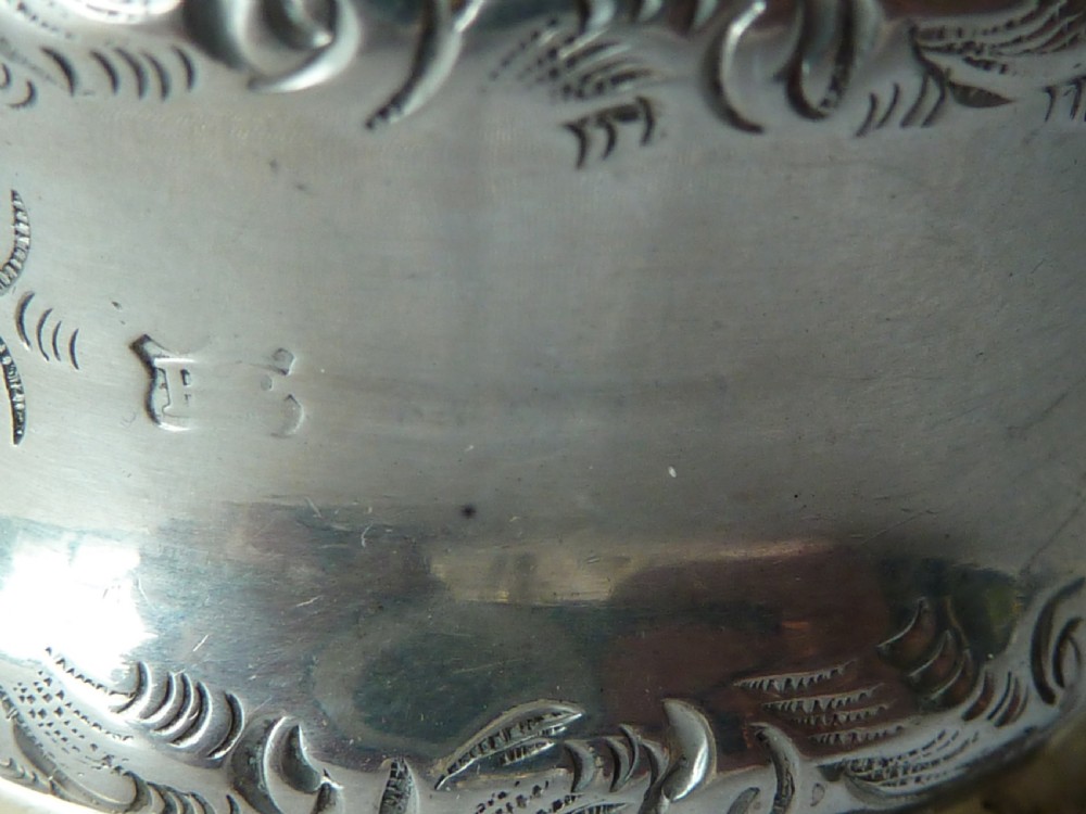 Victorian Boxed Set Six Numbered Sterling Silver Napkin Rings Hallmarked 1900 View VII