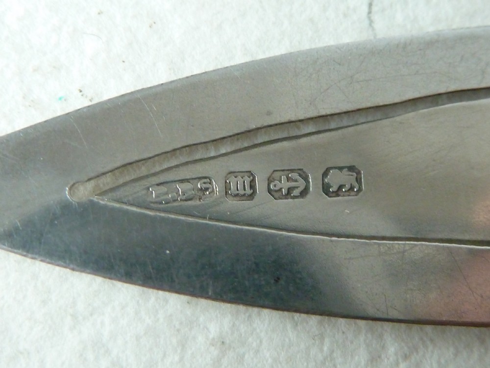1886 Silver Jack and Jill Hallmarked Sterling Victorian Novelty Nursery Rhyme View III
