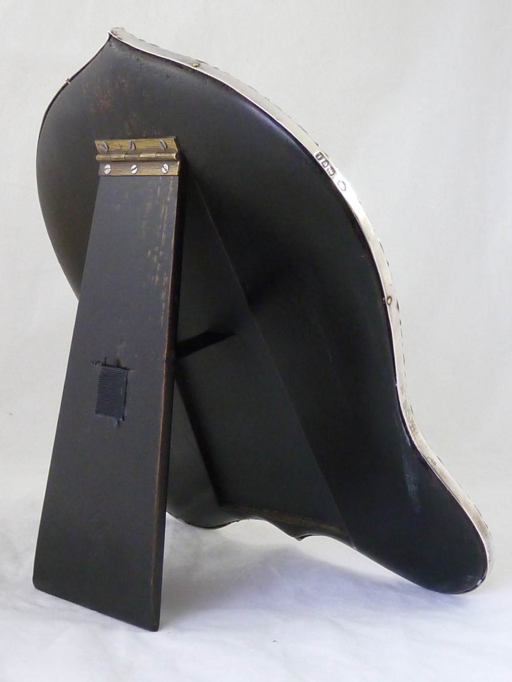 Edwardian Silver Heart Shape Easel Mirror Dressing Table Hallmarked 1904  View V