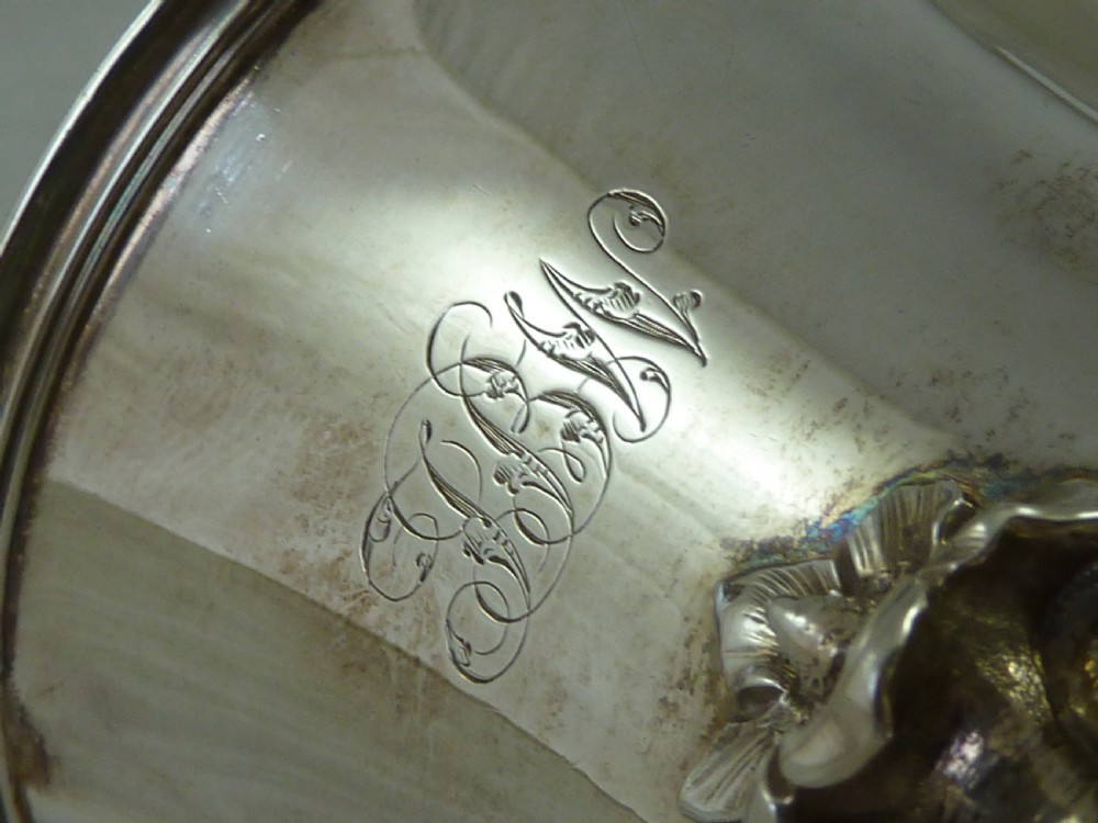 Charles Fox 1834 Hallmarked Sterling Silver Christening Mug Cup  View VIII