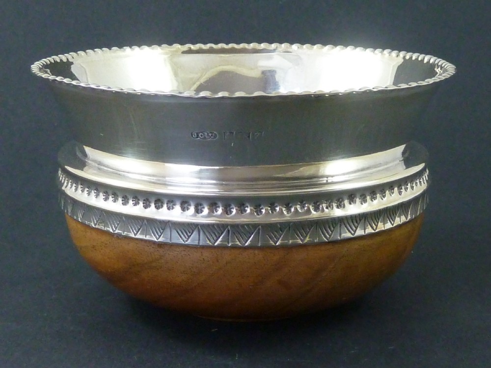 Arts & Crafts Silver Mazer Joseph Gloster Ltd Silver Maple English 