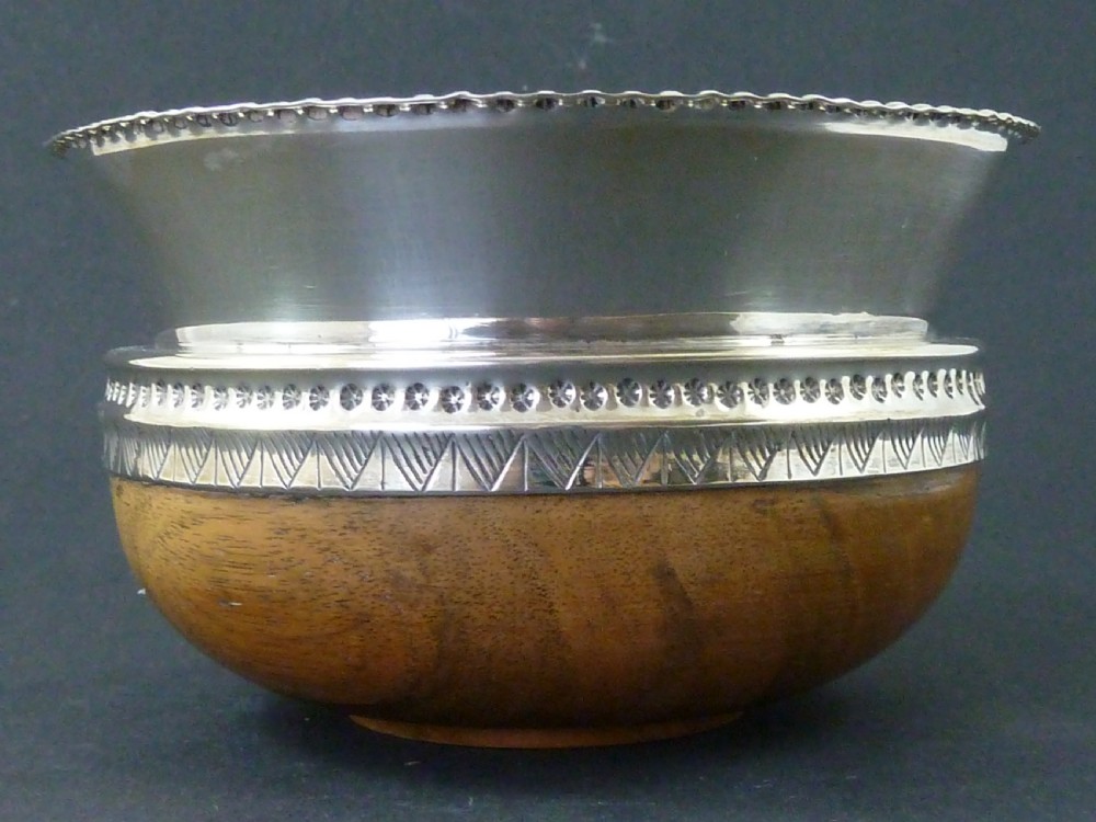 Arts & Crafts Silver Mazer Joseph Gloster Ltd Silver Maple English  View II