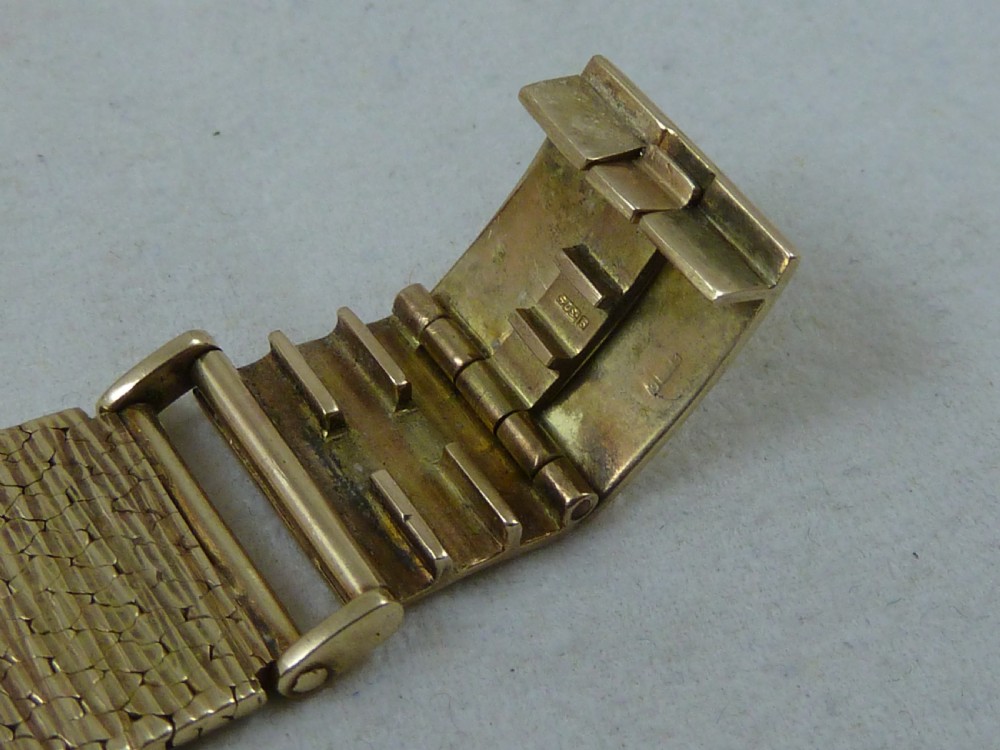 Omega Seamaster Automatic 9ct Gold Bark Bracelet Watch Cal. 562 1967 Boxed View XI