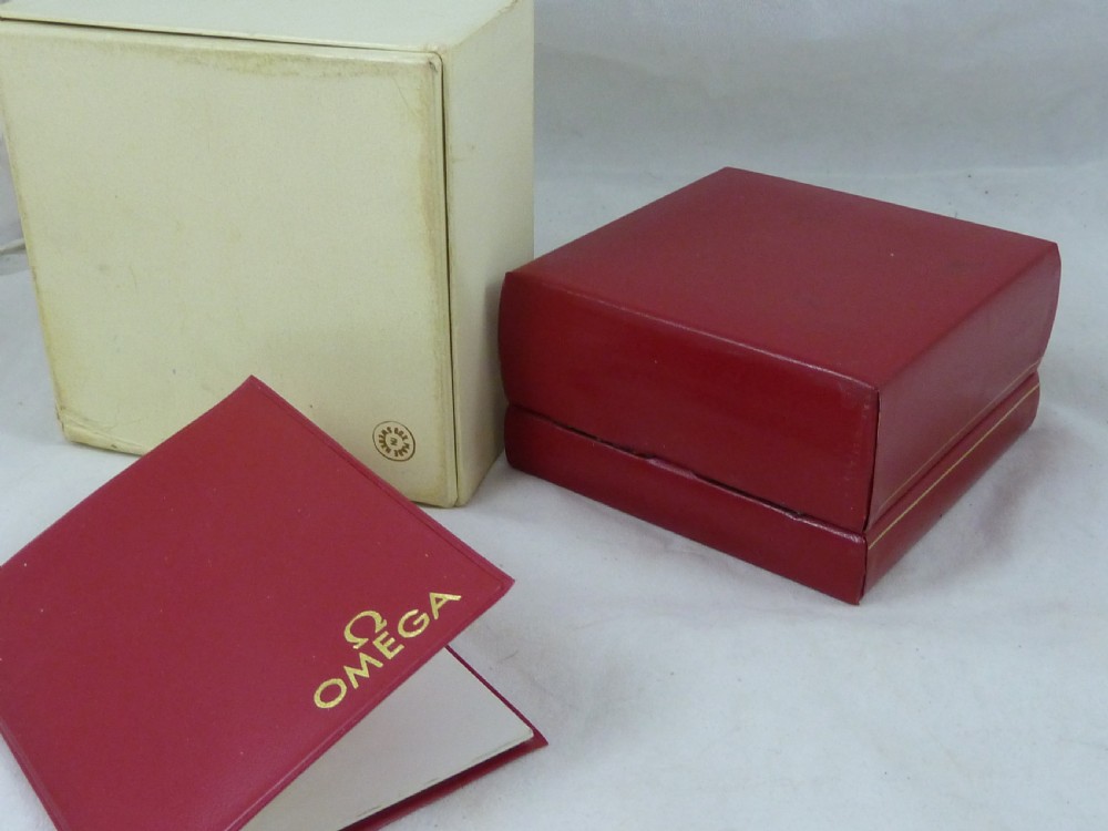 Omega Seamaster Automatic 9ct Gold Bark Bracelet Watch Cal. 562 1967 Boxed View XIII
