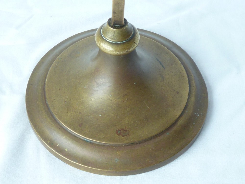 Faraday & Son Brass Table Lamp Arts and Crafts Desk Student Adjustable View III
