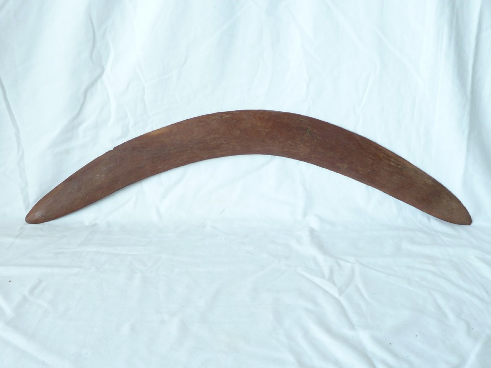 Australian Aboriginal Carved Boomerang Tribal Art