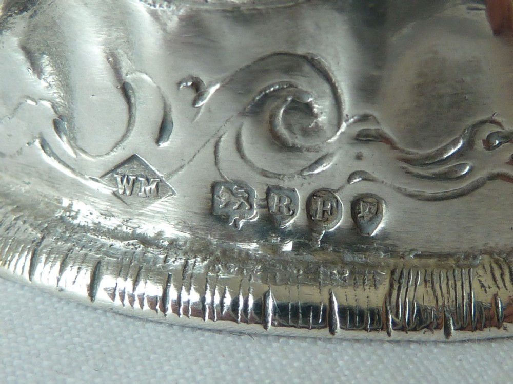 1892 Hallmarked Silver Crinoline Lady Table Bell Continental Victorian View II