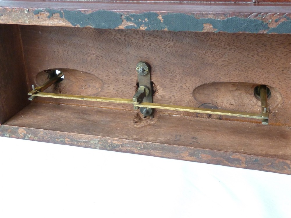 Victorian Brass Letter Postal Balance Brass Square Weights Box Scales View VIII