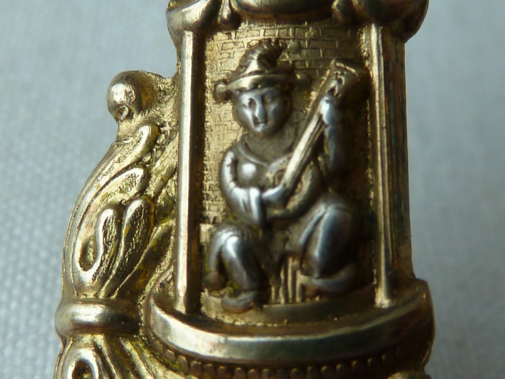 French Chinoiserie Silver Gilt Sewing Etui Necessaire Dreyfous Paris View XI