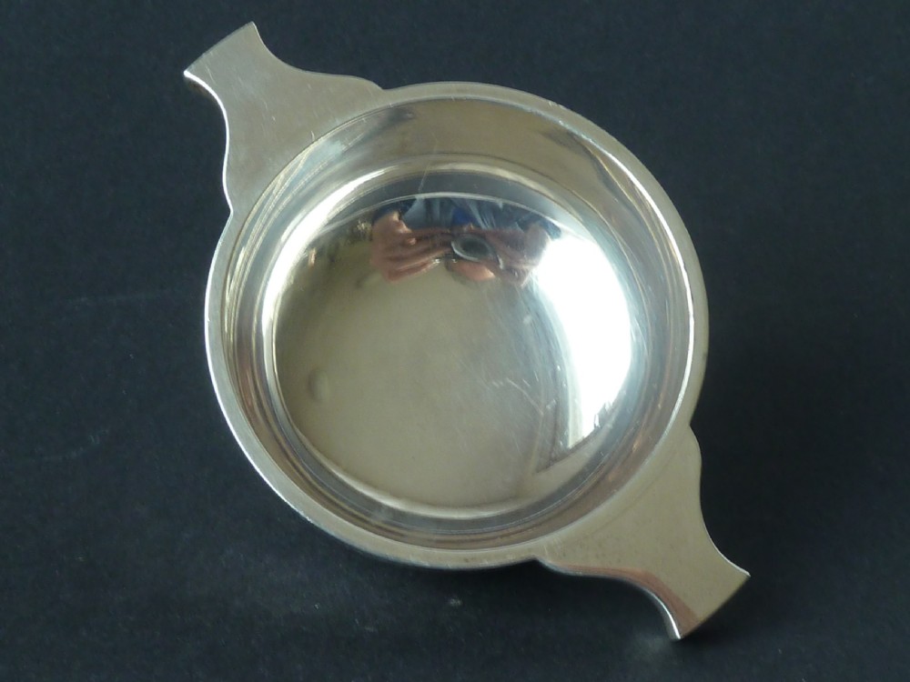 1937 Edinburgh Sterling Silver Quaich Scottish Hamilton & Inches View IV